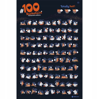 Scratch Card #100 Bucketlist Kamasutra 1Dea.me