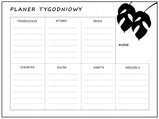 Magnetický týždenný plánovač pre chladničku +