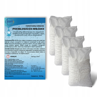 Pohlcovač vlhkosti - Odvlhčovač absorbéra vlhkosti - vložte 450 g x 10 ks