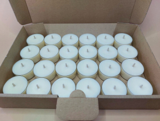 Sviečka Tealight. Mmcandles.