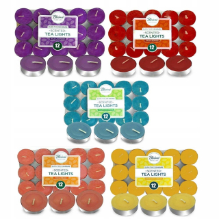 Tealight Candle Paraffin Fragrance Heater Mix Bloome 60 ks.