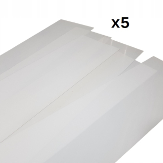 Podložka na stôl -  Polykarbonát Mata Pad 80x35 Balíček 5 ks 1 mm