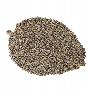 Podložka na stôl -  Nepravidelná podložka bambus/ratan/prúžok 33 x 48 cm