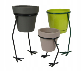 Stojan na kvety - stand kvet, kov, priemer 14 cm Výrobca