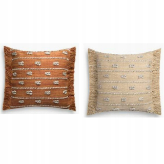 Vankúš - DKD Home Decor Vankúš Béžová Oranžová Bavlna