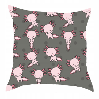 Vankúš - Jasiek Aksolotl Axolotl 30x30 vankúš