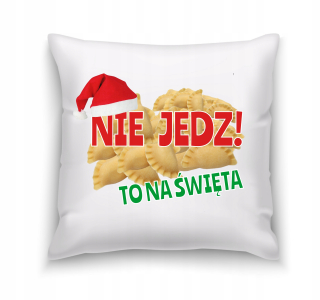 Vankúš - Vankúš Nejedzte je darček knedle