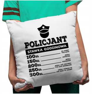 Vankúš - Vtipný vankúš pre policajta
