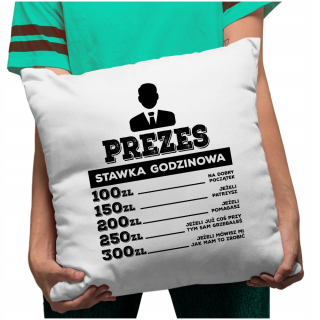 Vankúš - Vtipný vankúš pre prezidenta