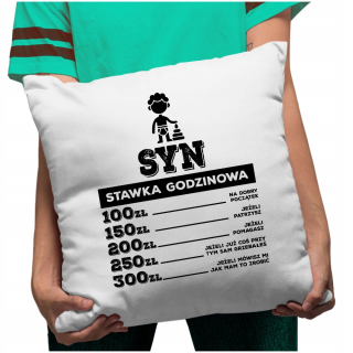 Vankúš - Vtipný vankúš pre môjho syna