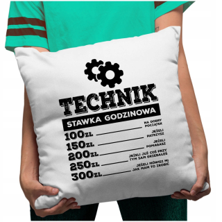 Vankúš - Vtipný vankúš pre technika