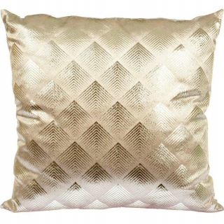 Vankúš - Zlatý dekoratívny vankúš zavaľovací vankúš Velvet 45 cm