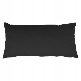 Vankúš -  Black Velor Dekoratívny vankúš 30x60 cm