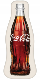 Vankúš -  Vankúš Carbotex Coca Cola čierno-biely 45x10 cm