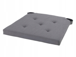 Vankúš na stoličku Ikea Justin Gray