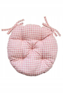 Vankúš - Vankúš stoličky D 40 Bella Pink Cage