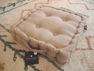 Vankúš - Podlahový vankúš, atmosféra Pouf 40 x 40 cm