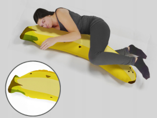 Vankúš - Vankúš Cuddly Banana 40x120 cm