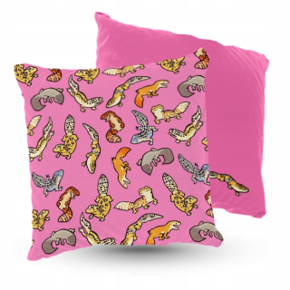 Vankúš - Cushion Velor Gecko 5Made 40x40 cm