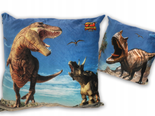 Vankúš -  Raptor Dinosaur Dekoratívny vankúš
