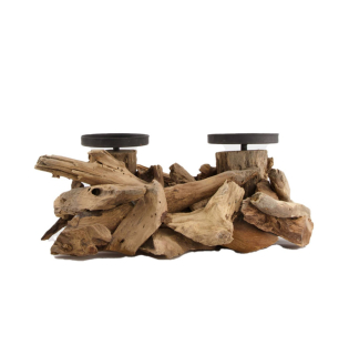 Svietník na stôl - Kandidátor pre Tealightty Tajomtious Garden 14 cm 2 sviečky