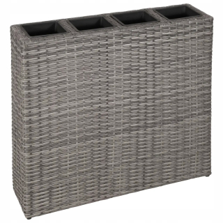 Hrniec 1 šedý plast