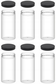 Nádoba na nádobu 1500 ml 1,5 l pre MUESLI 6 ks