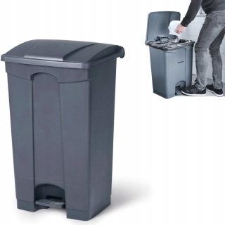 Odpadkový kôš - Pitie odpadového odpadu s obalom s 87 l pedálom