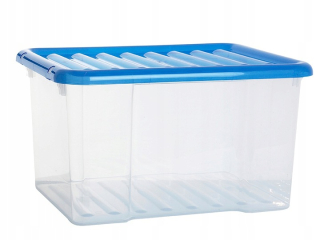 Organizátor plastových nádob s krabicou 29 l veka