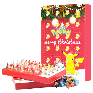 Adventný kalendár - Pokémon Advent Calendar 24ks figurínová sada