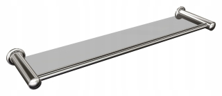 Sklenená kúpeľňa pre zavesenie zrkadla 60 cm