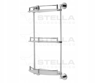 Trojitá polica Stella Classic Mat Glass 07.812 _