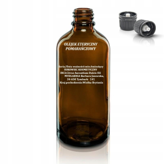 Éterický olej - Bioprírodný pomarančový esenciálny olej 100 ml