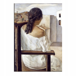 Portrét ženy, ktorá sedí - Salvador Dali