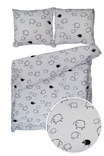 Posteľné obliečky - Sada podstielky Szwalnia Mazury 160 cm x 200 70x80cm