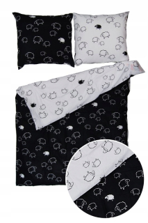 Posteľné obliečky - Bavlnená posteľná súprava 200 cm x 220