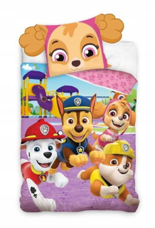 Posteľné obliečky - Sada spinov Master Paw213063 160 x 200 cm odtiene ružovej