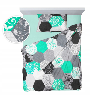 Posteľné obliečky - MEGANSTYLE Bedding Set 140 cm x 180 40 x 40 cm