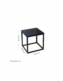 Kvetinové lôžko 45,5 cm kovový chp045.5