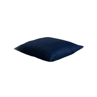 Obliečka na vankúš - Saténový vankúš Lux 50x60 Navy modrá