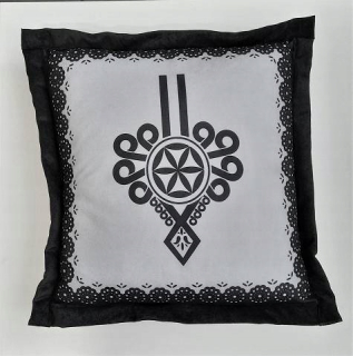 Obliečka na vankúš - Dekoratívne vankúšová skrinka elizabeth Window Decoration Studio 40 x 40 cm