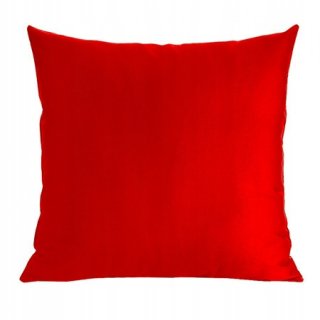 Obliečka na vankúš - Saténový vankúš Cotton Sain 70x80 červený
