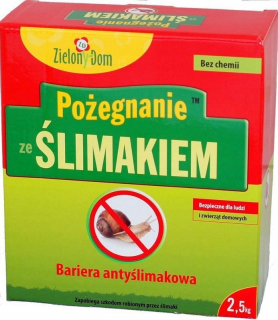Rozlúčte sa s slimákom 2,5 kg zeleného domu