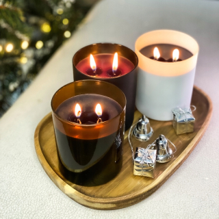 Špeciálne Scenty Candle World Sójová sviečka 3 PCS.