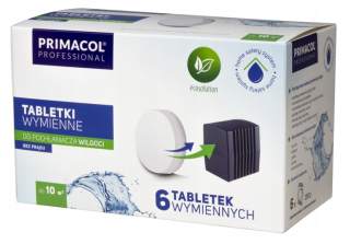 Pohlcovač vlhkosti - Tablety primacol pre absorbér 6 x 250 g