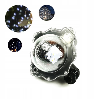 Laserový projektor Vianočný - Laser Projektor hviezda Garden Dots Sprcha
