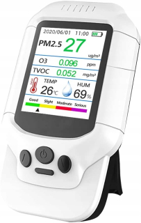 WC kefa - Prenosný detektor pm merač ozónu 2,5 hcho TVOC