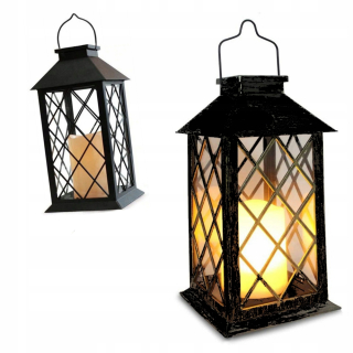 Kahance na hroby - Krásna sviečka Lantern Solar Lantern 28 cm