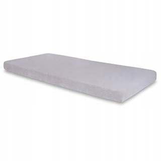Chránič matraca - List s Jersey 180x200 +25 cm J.Szare Elastic Band