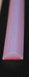 Priehľadný štýl 300 cm viacfarebný silikón